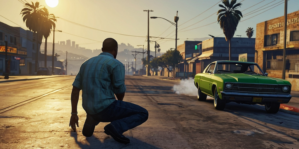 Grand Theft Auto V game